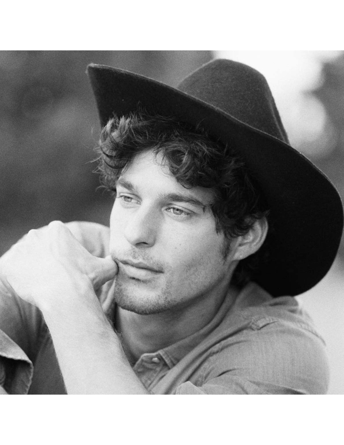 Chapeau Dallas Cowboy Noir Homme - Chapeaux en jean pour Hommes - Raceu Hats