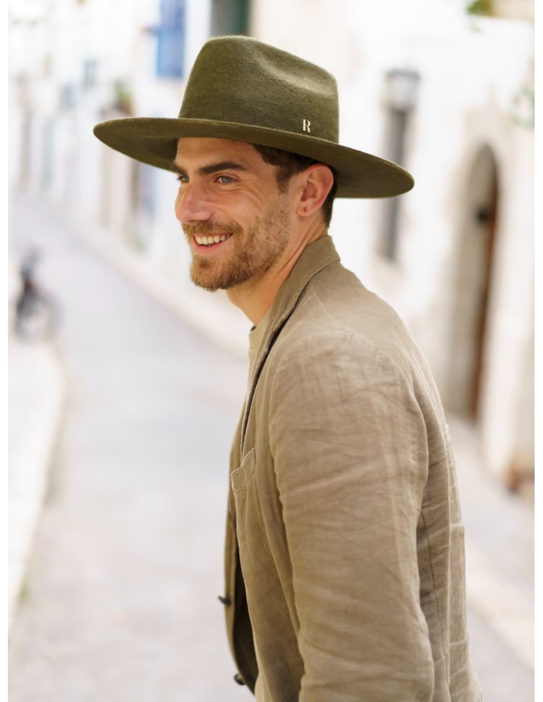 Chapeau Cowboy Men Offwhite - Chapeaux pour hommes - Raceu Hats Online
