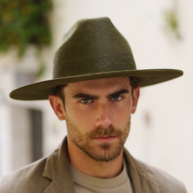 Men's Cowboy Hat Khaki Condal - Winter Cowboy Hats