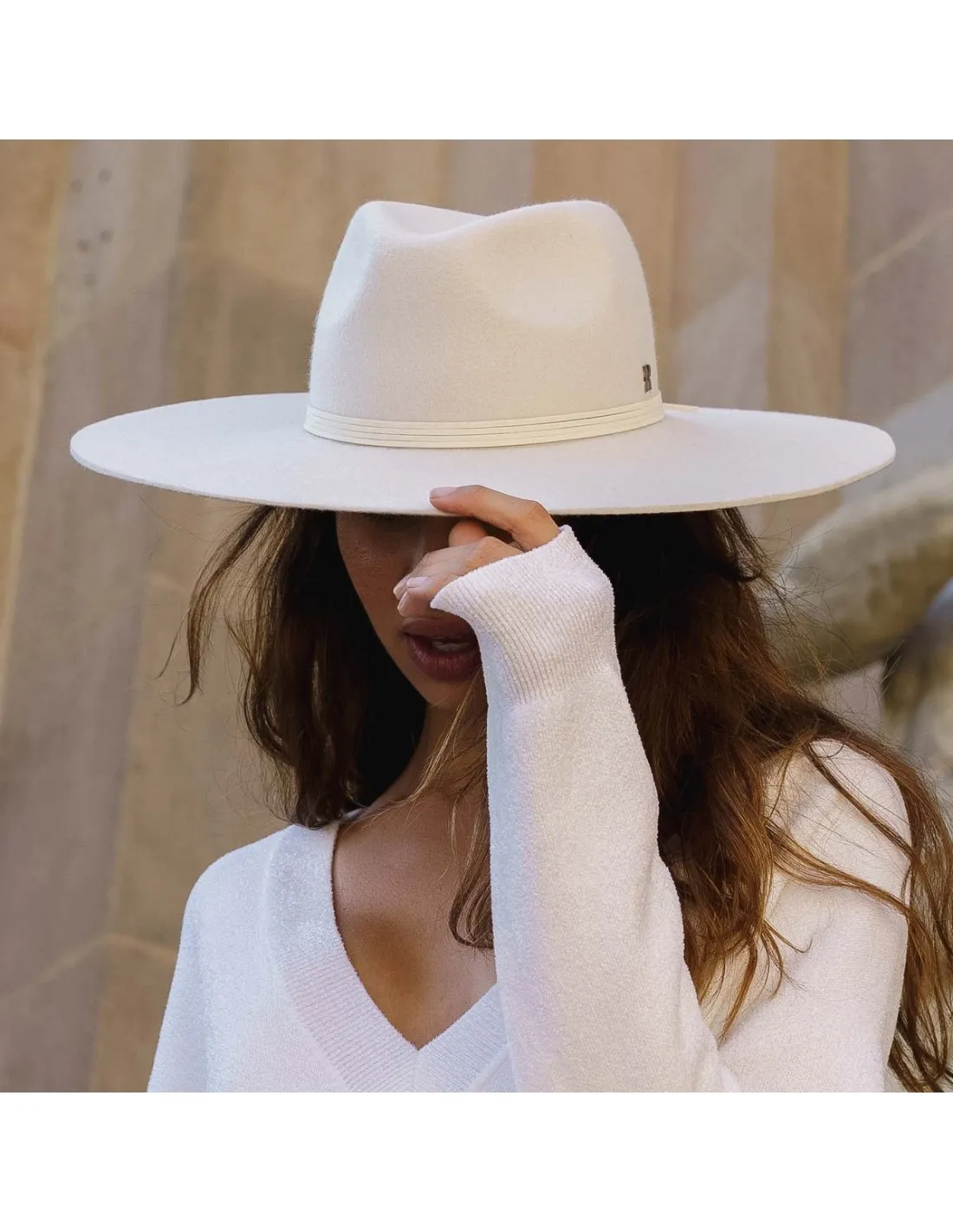 Sombreros de copa para mujer, 100% lana, hecho a mano, sombrero de copa  para mujer, sombrero de boda, sombrero de Fedora, 4 tamaños (color blanco