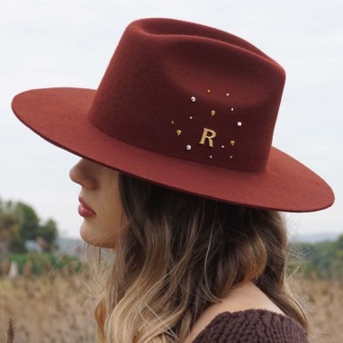 Women's Wool Felt Cowboy Hat - Elegance and Style in Every Detail
